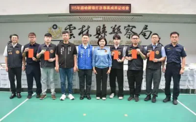 雲林檢警鐵腕大掃蕩 聯手斬斷『槍、毒、詐』肅槍名列六都以外全國第二名