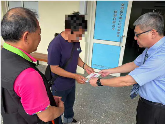 南投地檢署偵辦家暴致死命案 聲請羈押被告獲准並結合南投犯保對死者家屬提供關懷與支持服務