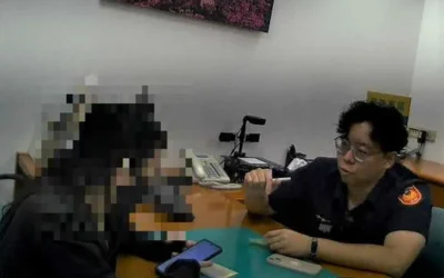 百元網購雨衣落陷阱 草屯警銀力阻繼續受騙