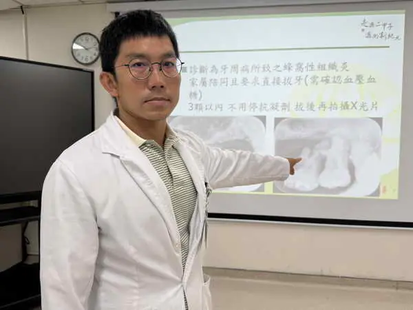 熱衷政治中風男 蛀牙致蜂窩性組織炎1