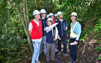 打造原民文化特色登山步道 觀旅局長視察「雪山坑登山步道」預計今年10月完工