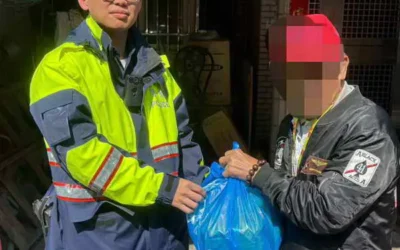 獨居老翁生活困難 警方即時送暖展現為民服務精神