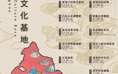 漫遊半線文化基地 走讀彰化生活風景 即日起開放報名