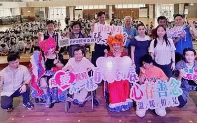 南投市公所推動生命教育 逆境勇者感動中興國中學子