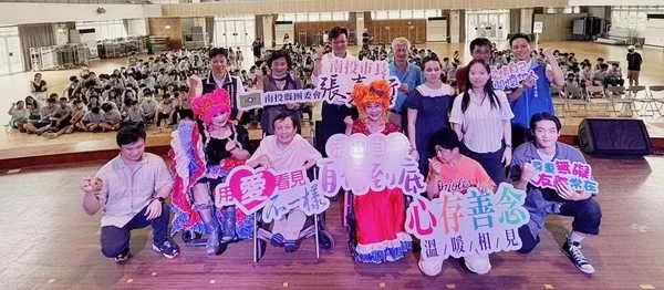 南投市公所推動生命教育 逆境勇者感動中興國中學子1