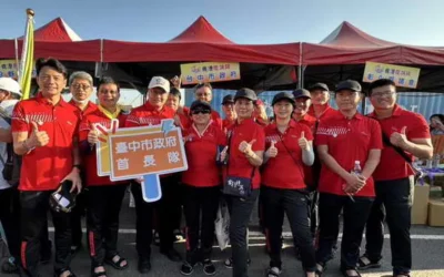 中市府組隊鹿港慶端陽龍舟賽 鄭副市長:競技交流展現中彰投友好情誼
