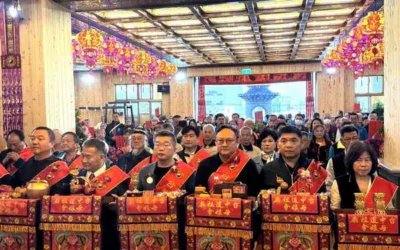 無極三清總道院母娘殿瑤池金母安座盛典登場 鄭副市長祈願國泰民安