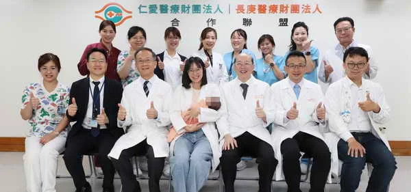 男嬰罹胎便吸入重症 醫跨科成功救治1