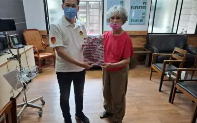 中彰榮家感恩慶福基金會捐贈涼感衣 長輩清涼迎盛夏