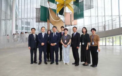 日本金澤市長率團參訪台中綠美圖 開啟台日館際合作新契機