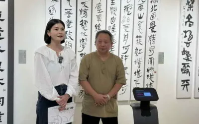雲林縣政府文觀處展覽館導入智慧機器人 開啟導覽服務新變革
