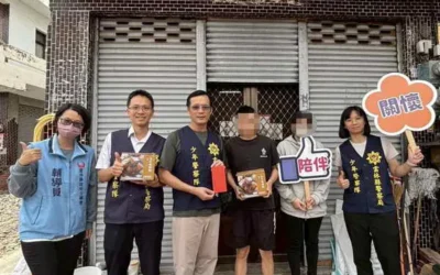 雲警端午送暖 關懷弱勢與高風險少年