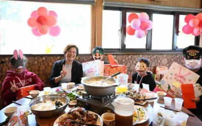 與縣長媽媽有約歲末圍爐 陪伴48位孩子共聚溫馨時光