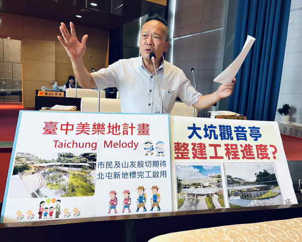 大坑觀音亭大變身 陳成添議員關心整建工程進度