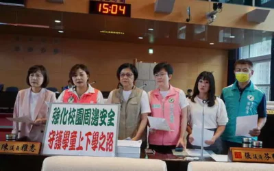 校園門口變危險地帶 陳雅惠籲市府落實安全防護計畫