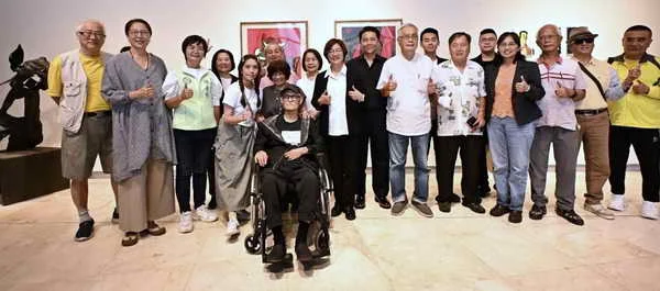 無聲世界的鋼鐵生命力 雕塑大師林良材返鄉個展顯現藝術能量