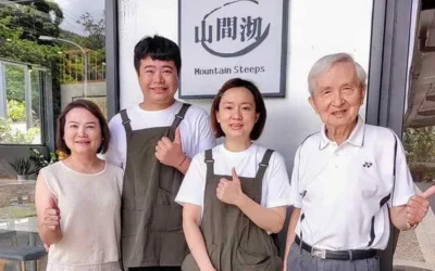 青農馮建綸創新經營 鹿谷溪頭「山間沏」,可品嘗到「以茶入飯」美味的餐點與各地好茶