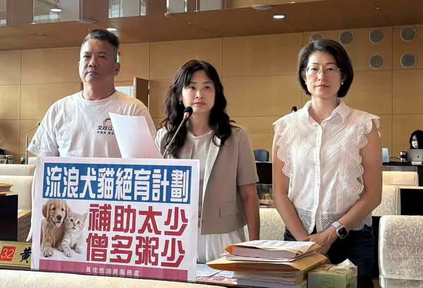 街犬貓絕育補助計劃僧多粥少 黃佳恬議員