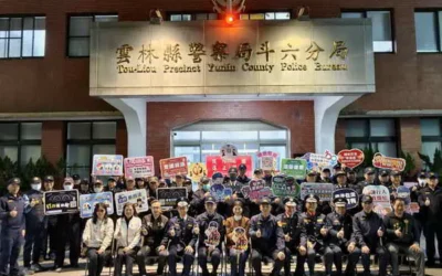 雲林縣副縣長於「115年加強重要節日安全維護工作」首日慰問斗六分局勤務人員