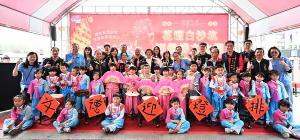 全國唯一百年民俗迎燈排1