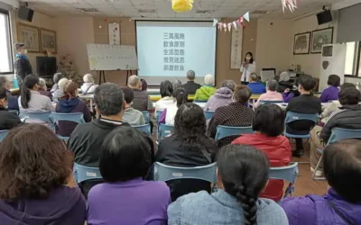 中彰榮家辦理「預防三高」講座住民聰明飲食沒煩惱