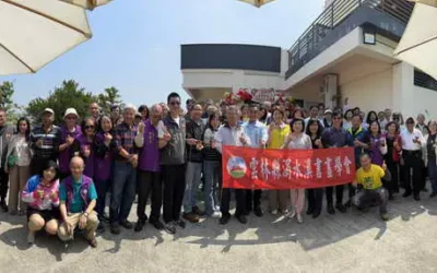 雲林縣濁水溪書畫學會辦理馬年迎新春聯誼活動在雲林縣恩主公慈善會館熱絡舉行