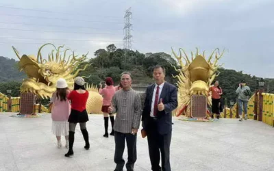 「金龍賜福藝術文化節」迎春雨引人潮 同享信仰藝文公益之樂