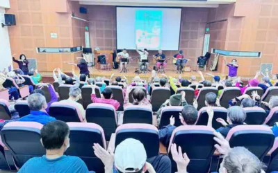 金曲歌王謝銘祐草屯療養院開唱!「麵包車樂團」暖心演奏,熟悉的旋律觸動住民心弦