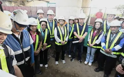 提升中彰通行便利性視察「臺中大肚-彰化和美跨河橋梁工程」