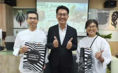 長億高中打造沉浸式學習新典範-茶香入校園、英語說文化