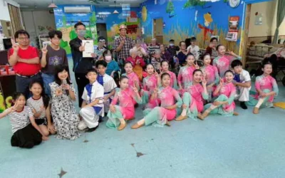 當優雅遇上平衡！順天國中舞蹈班攜手獨輪車、相信愛樂團　永和安養院暖心獻藝