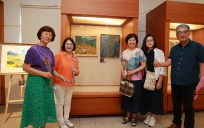 南投縣「她畫.她話」女性藝術特展開幕 61位女藝術家呈現生命多元樣貌