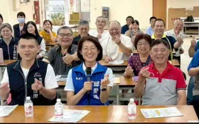 豐原第一市場食安升級!邱愛珊議員召開「產品責任險」說明會