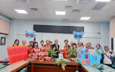 南投地檢與南投犯保共同舉辦「端午寄情.溫馨相伴」關懷慰問活動