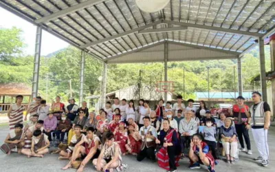 和平國中實驗教育成果發表,部落文健站青銀共學泰雅樂舞