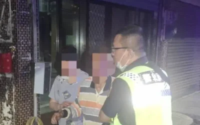 暖心守護!莿桐警助老翁走出迷途