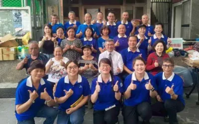 台中市議員賴義鍠與崇正基金會暨白陽山慈善會的前賢志工到南投縣仁愛鄉互助村進行部落關懷行活動