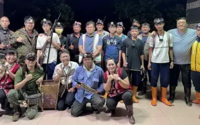 和平國中暑期夏令營體驗夜間狩獵,另類成年禮傳承泰雅族Gaga精神
