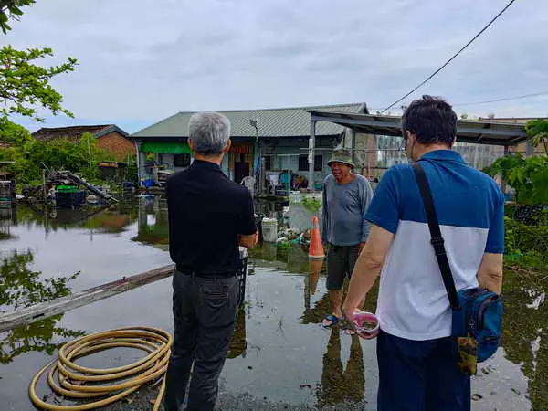 雲林榮服處豪大雨後即時關懷榮民眷守護榮民眷安全1