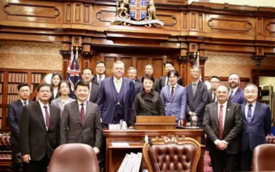 台灣是「冬天的朋友」!盧秀燕率團拜訪新南威爾斯 新州議會讚台灣情誼