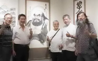 雲林縣美術協會會員聯展溫馨滿堂