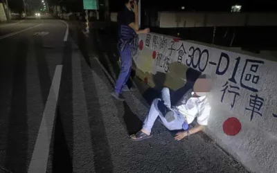 醉倒街頭太危險！斗六警即刻相助護安全