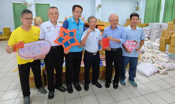 天人宮濟公師父不忍受扶家庭辛苦百萬物資助雲林家扶點亮希望之光1
