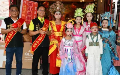 南瑤宮百年大整修遶境巡角為地方祈福