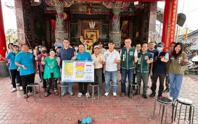 立委劉建國爭取綠美化工程,打造社區特色 推動地方永續!
