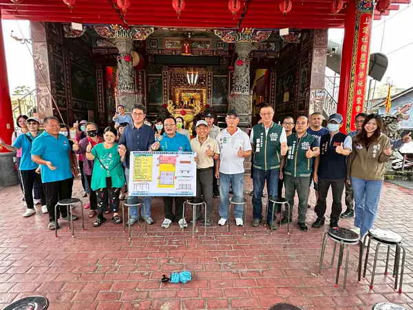 立委劉建國爭取綠美化工程1