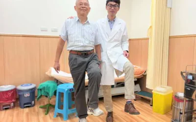 「人工關節翻修再置換」翁揮別腫痛