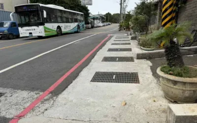 大雅區東大路二段治水工程告別多年淹水困擾、汛期無災情 迎戰鳳凰颱風不再怕積淹水