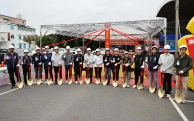 雲林縣啟動「虎尾潮」第二期工程 青埔分洪道與抽水站啟動治理程序 分洪工程率先施工