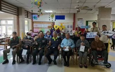 中彰榮家攜手彰化縣後備指揮部共同辦理「抗戰勝利八十週年紀念獎章」頒授典禮